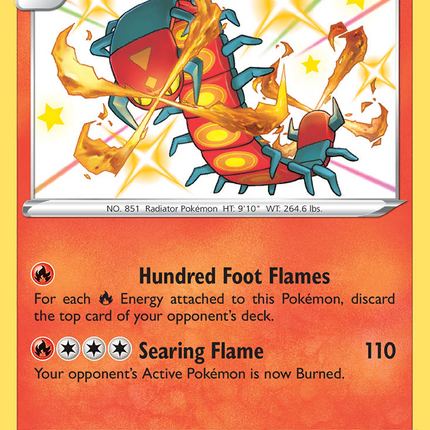 Centiskorch Rare Shiny (SV019/SV122) Shining Fates Shiny Vault