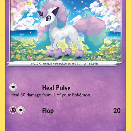 Galarian Ponyta Promo (SWSH013) SWSH Black Star Promos