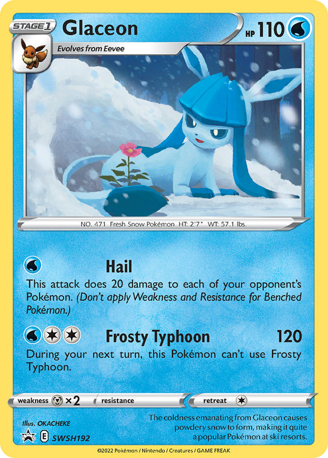Glaceon Promo (SWSH192) SWSH Black Star Promos