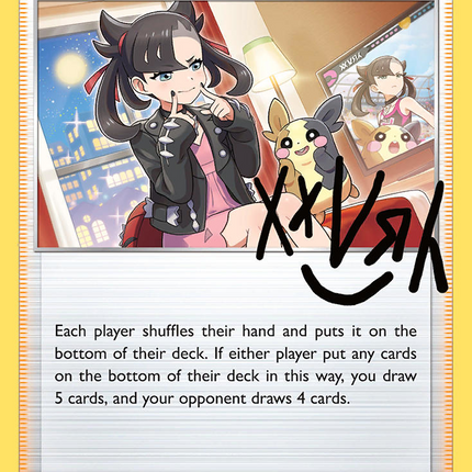 Marnie Promo (SWSH120) SWSH Black Star Promos