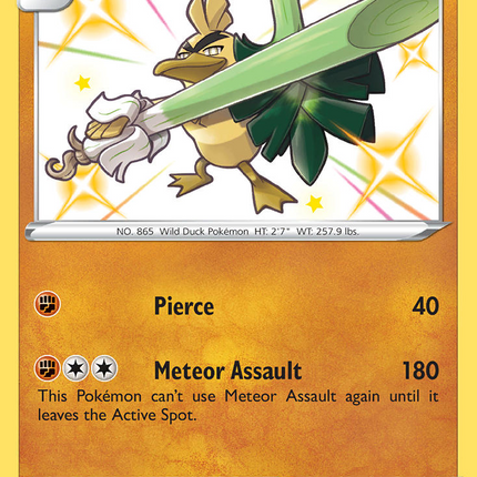 Galarian Sirfetch'd Rare Shiny (SV064/SV122) Shining Fates Shiny Vault
