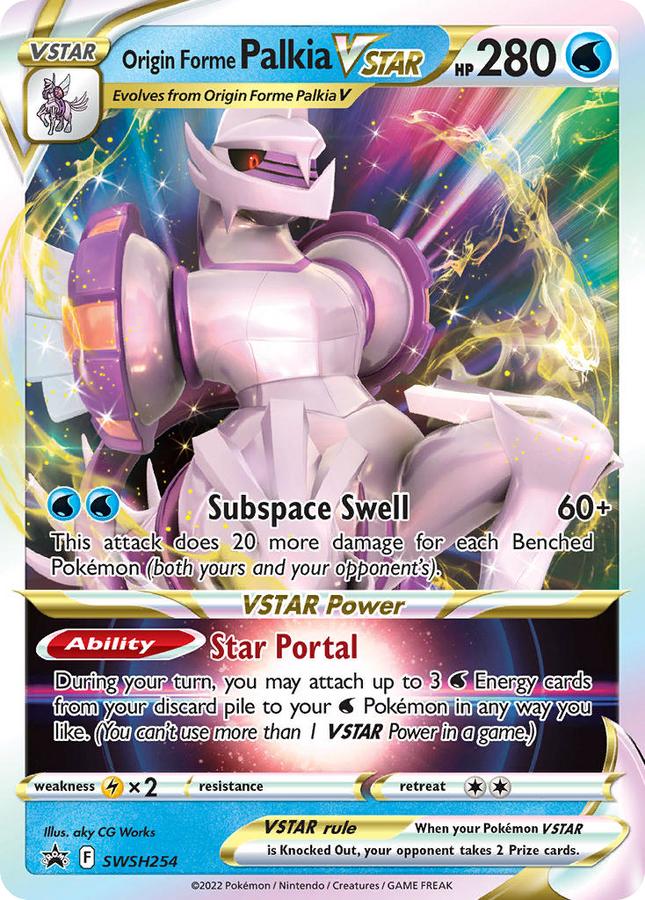 Origin Forme Palkia VSTAR Promo (SWSH254) SWSH Black Star Promos