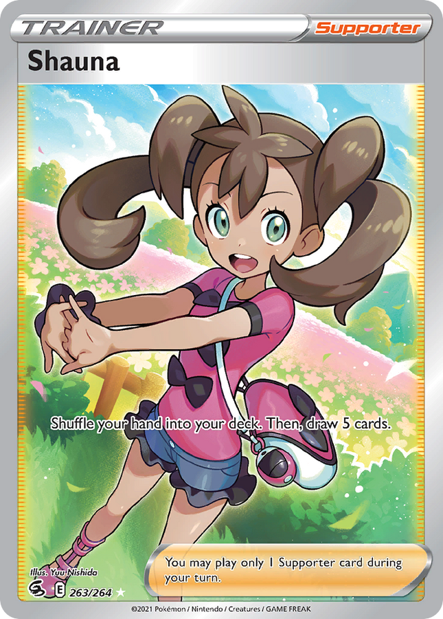 Shauna Rare Ultra (263/264) Fusion Strike