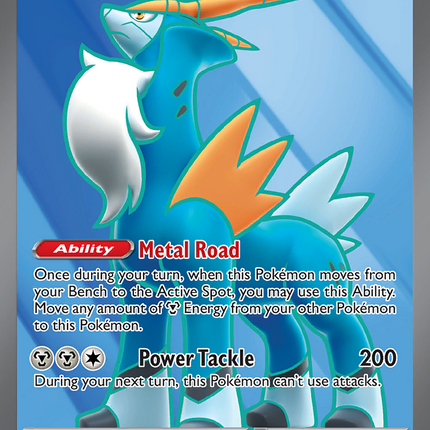 Cobalion ex Ultra Rare (103/086) Chaos Rising