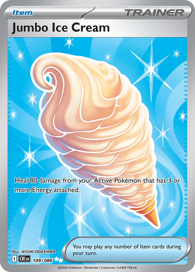 Jumbo Ice Cream Ultra Rare (109/086) Chaos Rising