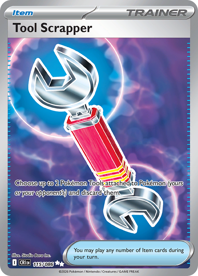 Tool Scrapper Ultra Rare (115/086) Chaos Rising