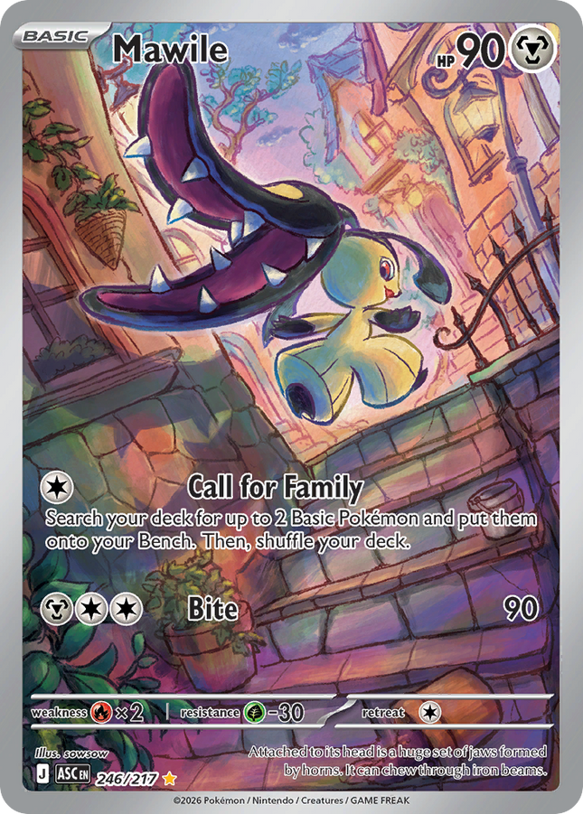 Mawile Illustration Rare (246/217) Ascended Heroes