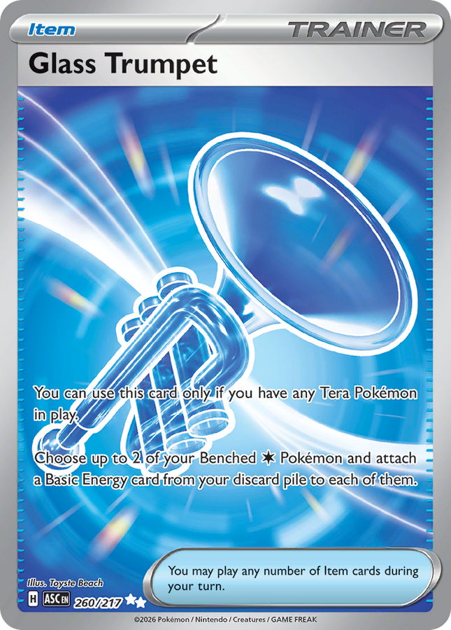 Glass Trumpet Ultra Rare (260/217) Ascended Heroes