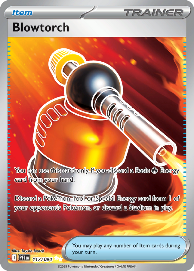 Blowtorch Ultra Rare (117/094) Phantasmal Flames