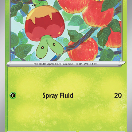 Applin Common (009/131) Prismatic Evolutions Master Ball Reverse Holofoil