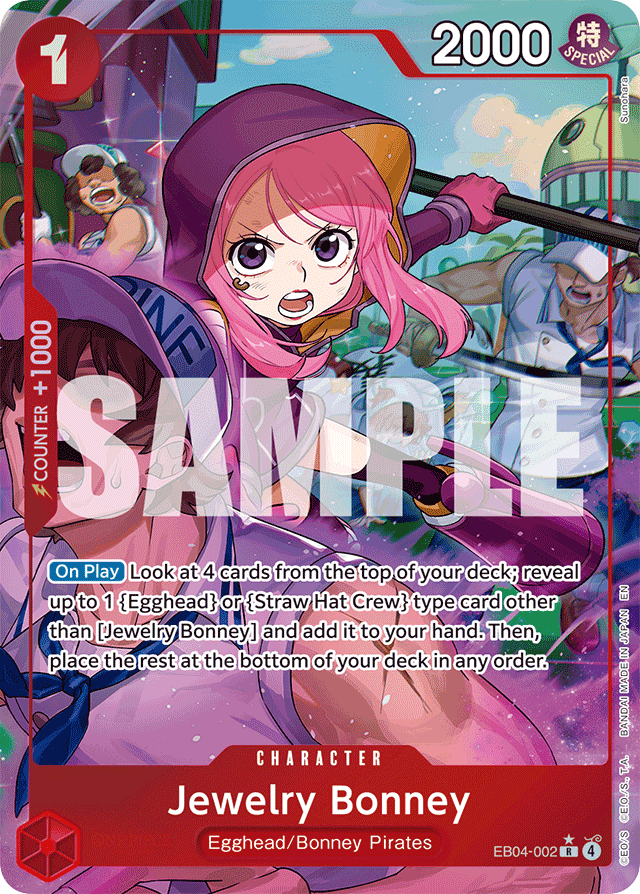 Jewelry Bonney Rare (EB04-002) Egghead Crisis Alt Art
