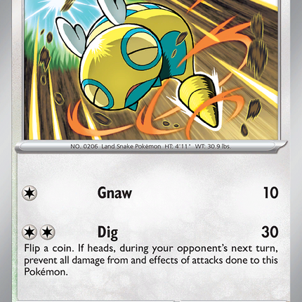Dunsparce Common (079/131) Prismatic Evolutions Master Ball Reverse Holofoil