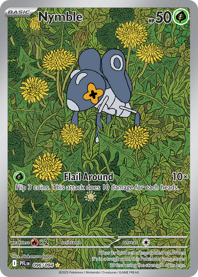 Nymble Illustration Rare (096/094) Phantasmal Flames