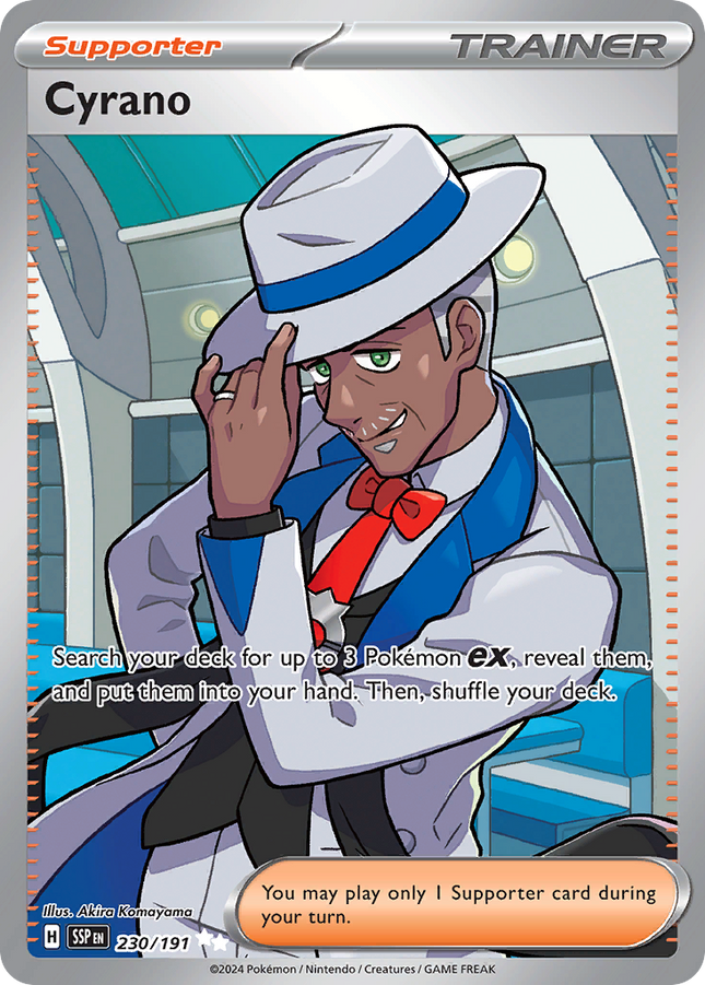 Cyrano Ultra Rare (230/191) Surging Sparks