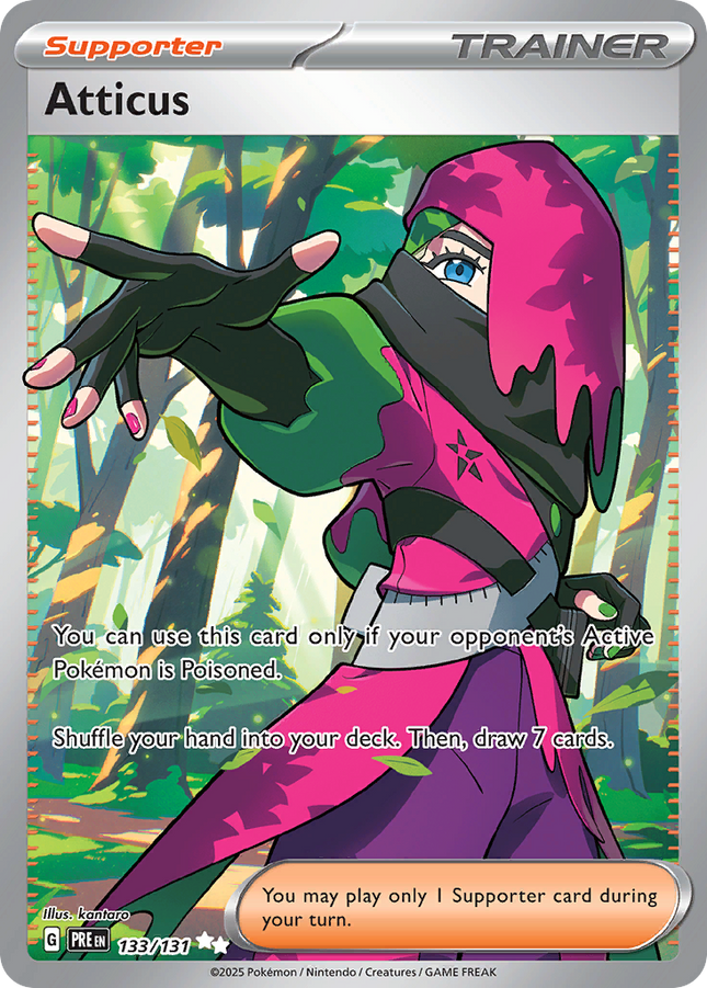 Atticus Ultra Rare (133/131) Prismatic Evolutions