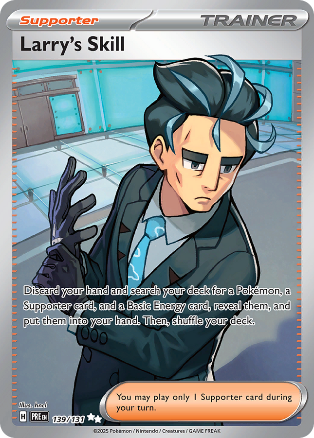 Larry's Skill Ultra Rare (139/131) Prismatic Evolutions