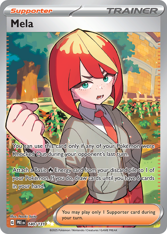 Mela Ultra Rare (140/131) Prismatic Evolutions