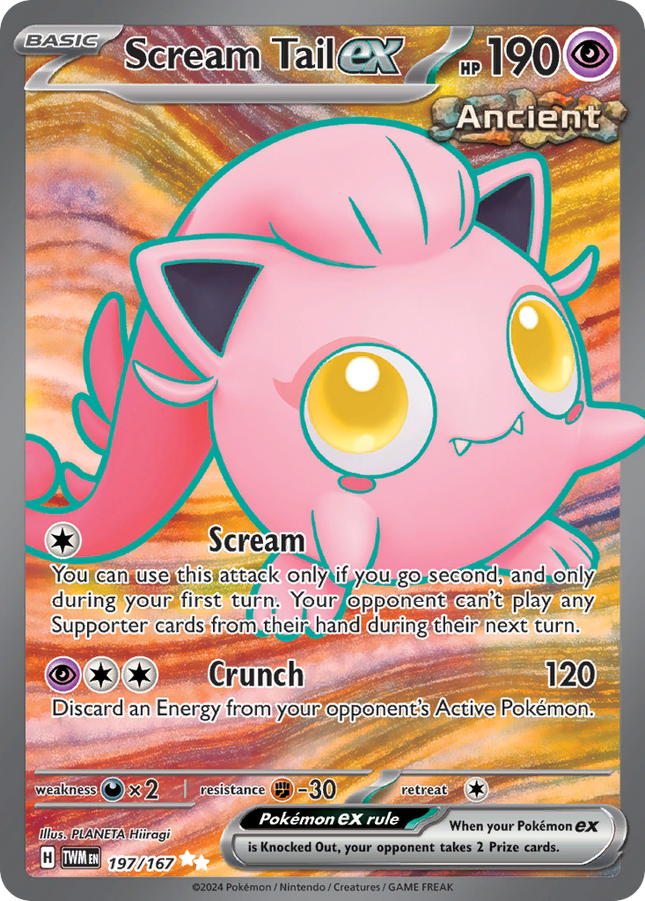 Scream Tail ex Ultra Rare (197/167) Twilight Masquerade