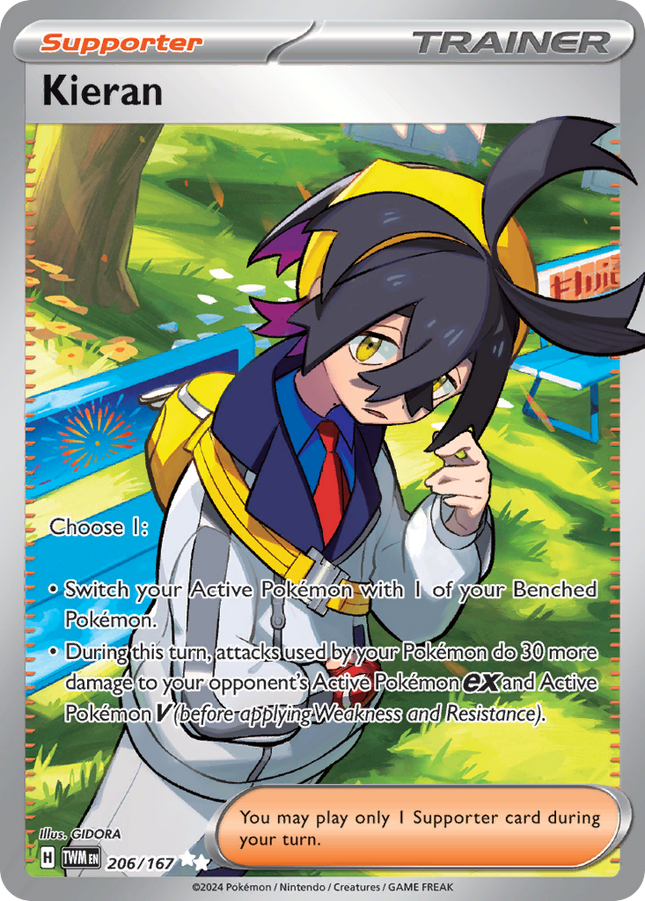 Kieran Ultra Rare (206/167) Twilight Masquerade