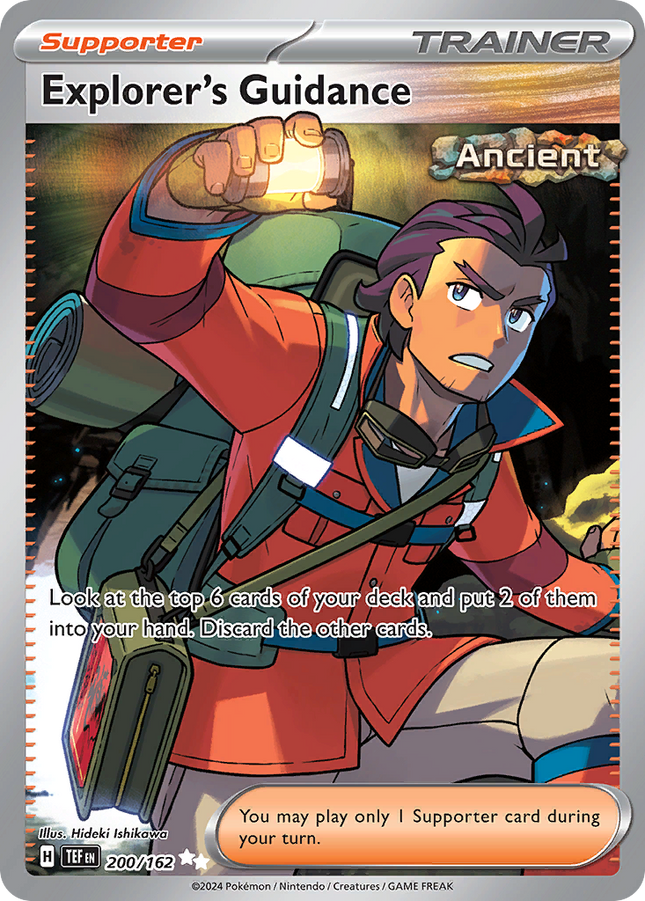 Explorer's Guidance Ultra Rare (200/162) Temporal Forces