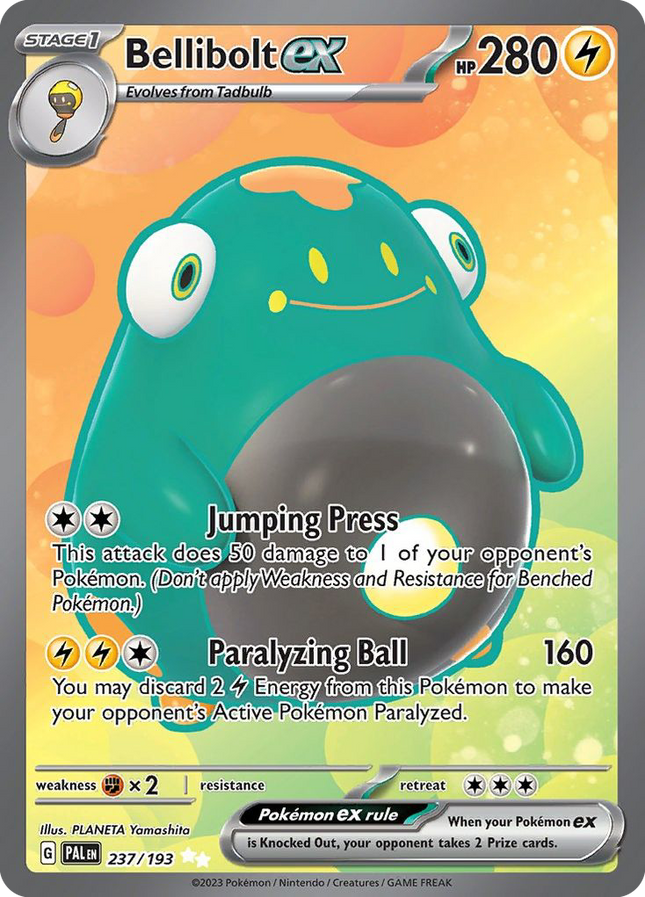 Bellibolt ex Ultra Rare (237/193) Paldea Evolved