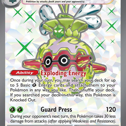 Forretress ex Ultra Rare (230/193) Paldea Evolved