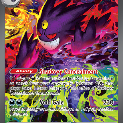 Mega Gengar ex Special Illustration Rare (284/217) Ascended Heroes