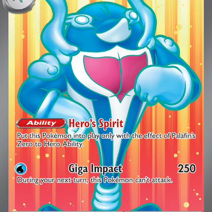 Palafin ex Ultra Rare (193/167) Twilight Masquerade