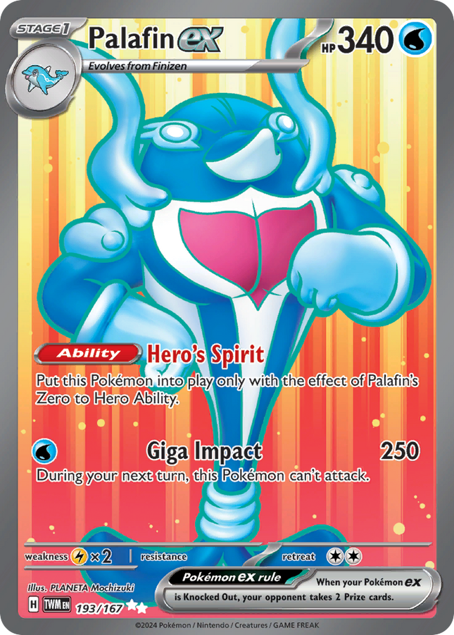 Palafin ex Ultra Rare (193/167) Twilight Masquerade