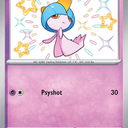 Ralts Shiny Rare (153/091) Paldean Fates