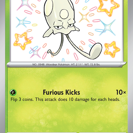 Toedscool Shiny Rare (105/091) Paldean Fates