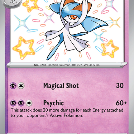 Kirlia Shiny Rare (154/091) Paldean Fates