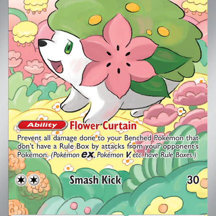 Shaymin Illustration Rare (185/182) Destined Rivals