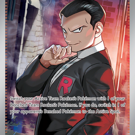 Team Rocket's Giovanni Ultra Rare (225/182) Destined Rivals