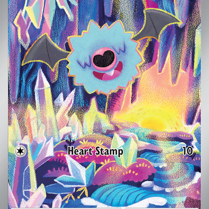 Woobat Illustration Rare (119/086) White Flare