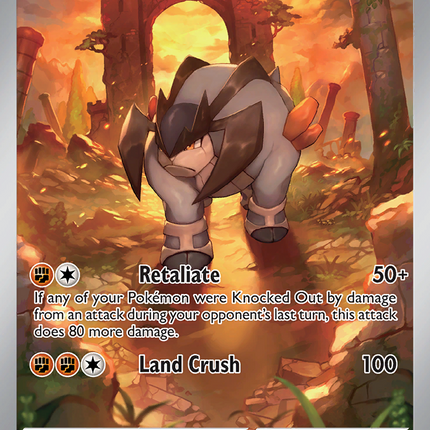 Terrakion Illustration Rare (135/086) White Flare