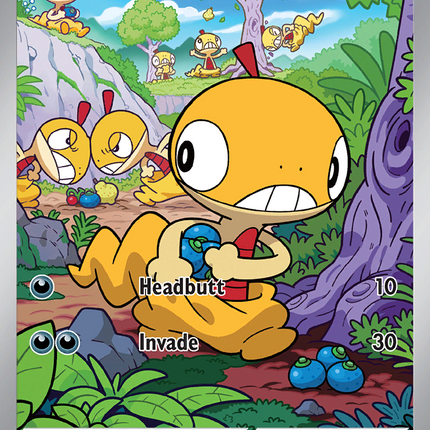 Scraggy Illustration Rare (138/086) White Flare