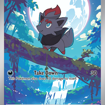 Zorua Illustration Rare (142/086) White Flare