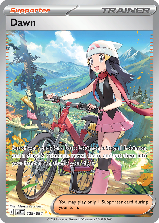 Dawn Special Illustration Rare (129/094) Phantasmal Flames
