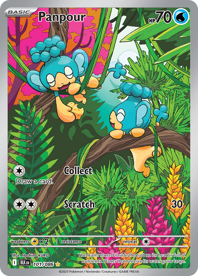 Panpour Illustration Rare (101/086) Black Bolt