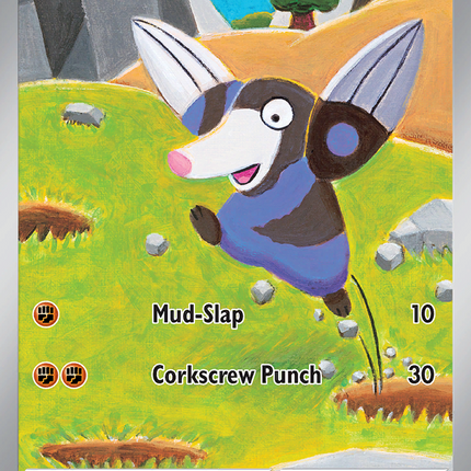 Drilbur Illustration Rare (124/086) Black Bolt