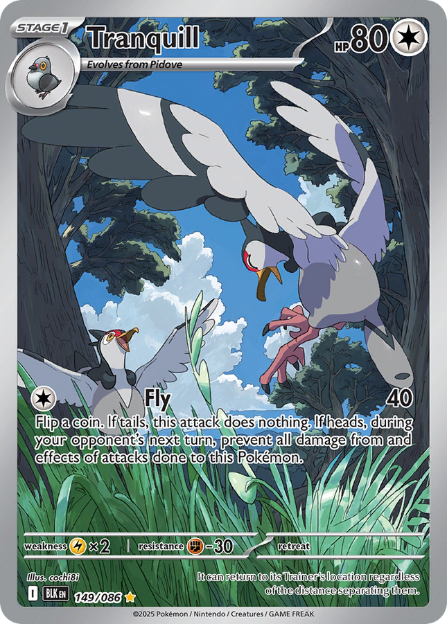 Tranquill Illustration Rare (149/086) Black Bolt