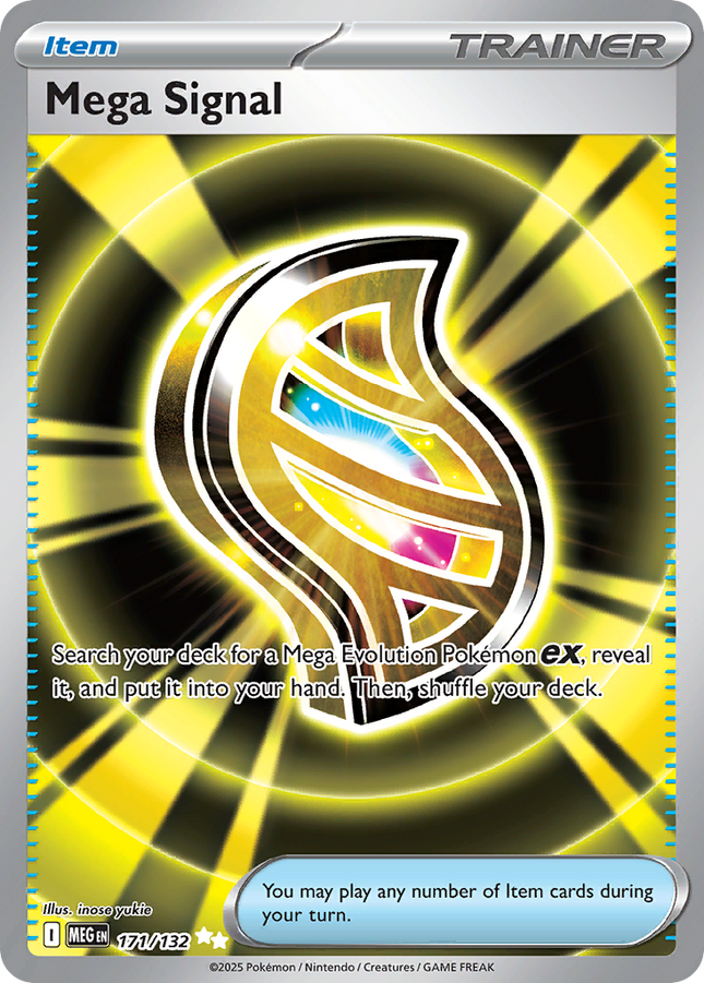 Mega Signal Ultra Rare (171/132) Mega Evolution