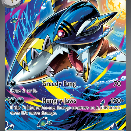Mega Sharpedo ex Special Illustration Rare (127/094) Phantasmal Flames