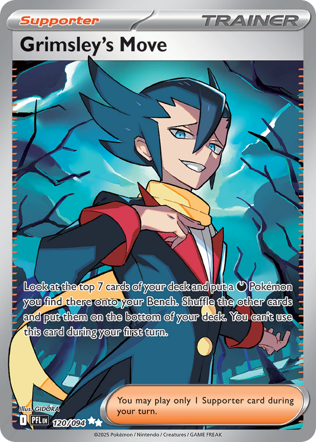 Grimsley's Move Ultra Rare (120/094) Phantasmal Flames