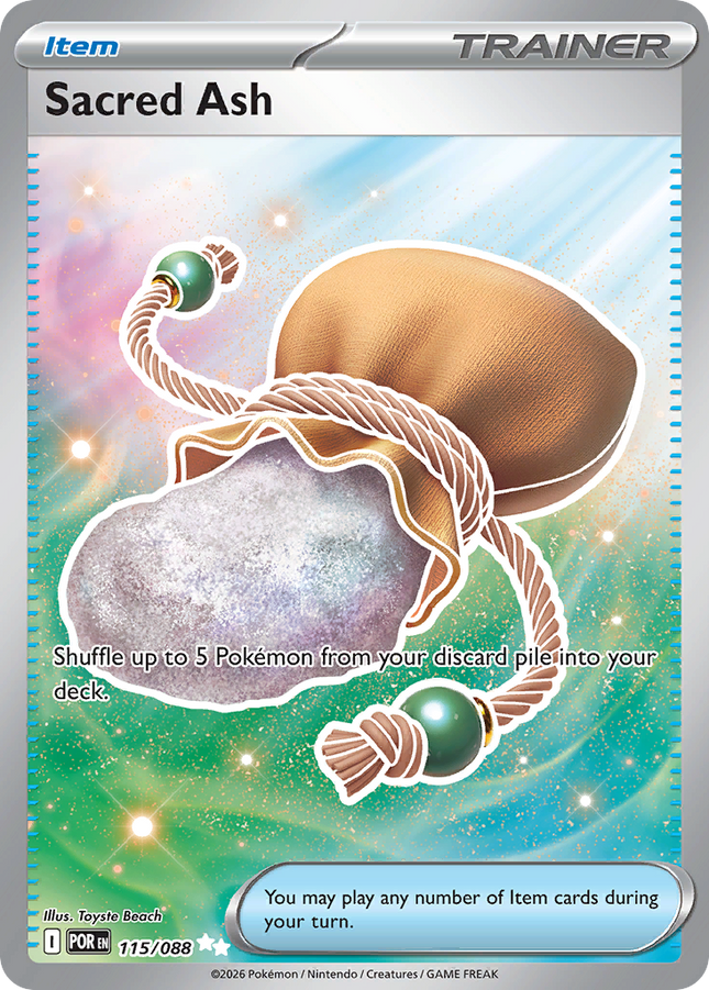 Sacred Ash Ultra Rare (115/088) Perfect Order