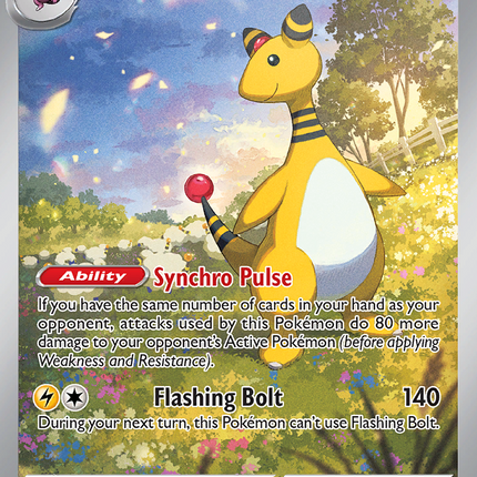 Ampharos Illustration Rare (090/086) Chaos Rising