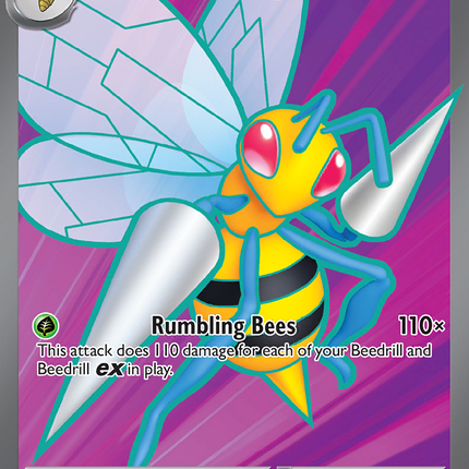 Beedrill ex Ultra Rare (098/086) Chaos Rising