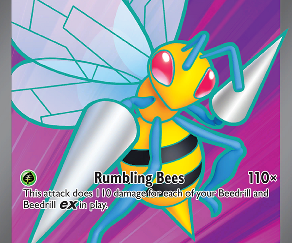 Beedrill ex Ultra Rare (098/086) Chaos Rising – Bescards