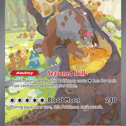 Bloodmoon Ursaluna ex Special Illustration Rare (216/167) Twilight Masquerade